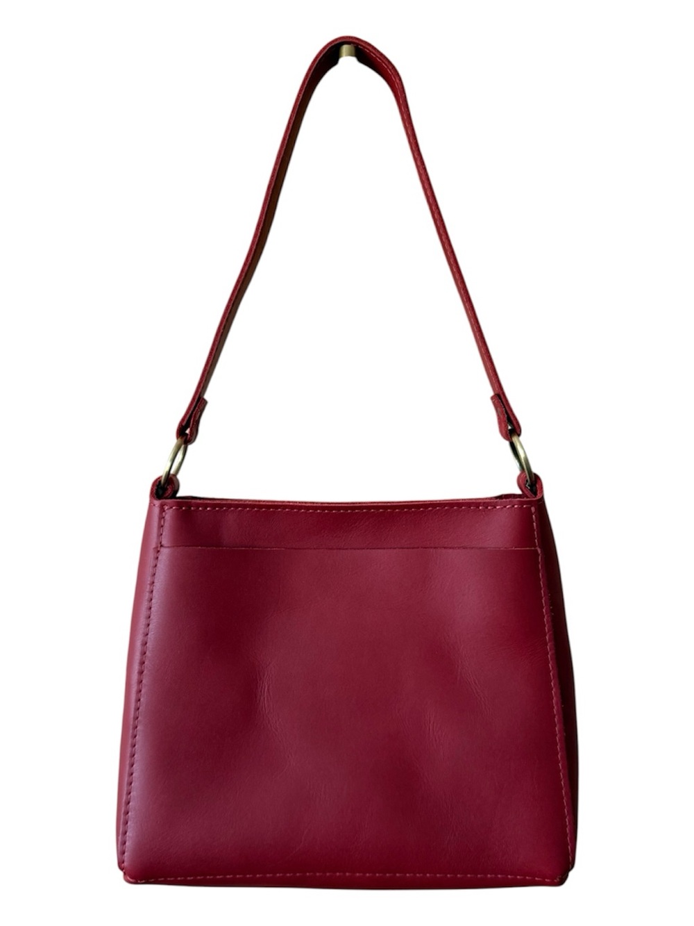 Portland Leather Goods Ruby Triangle bag - Picture 2 of 3